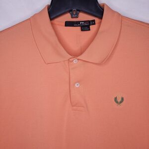 Ralph Lauren Polo Shirt Mens XL Orange Golf RLX